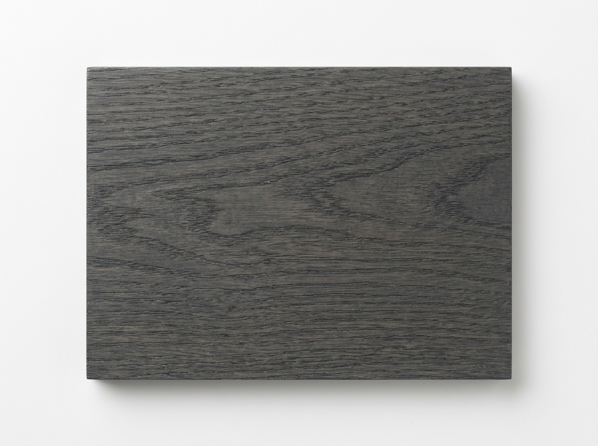 White Oak Fireplace Mantel - Charcoal (+$50)