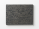 White Oak Fireplace Mantel - Charcoal (+$50)